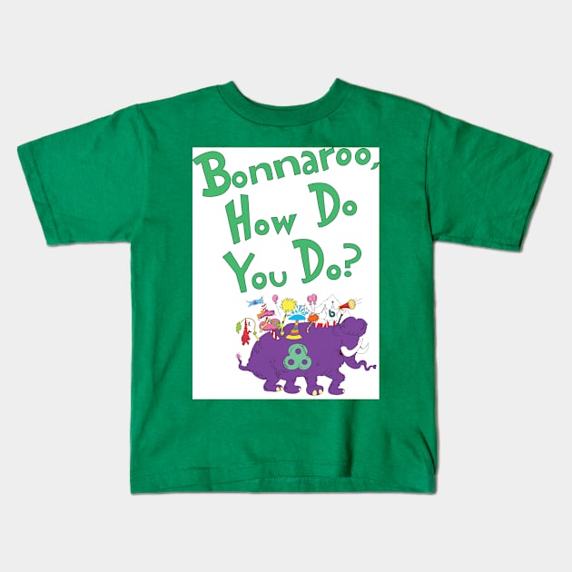 If Dr. Seuss went to Bonnaroo Kids T-Shirt by AJBROW04